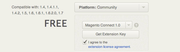 Magento Download Extension